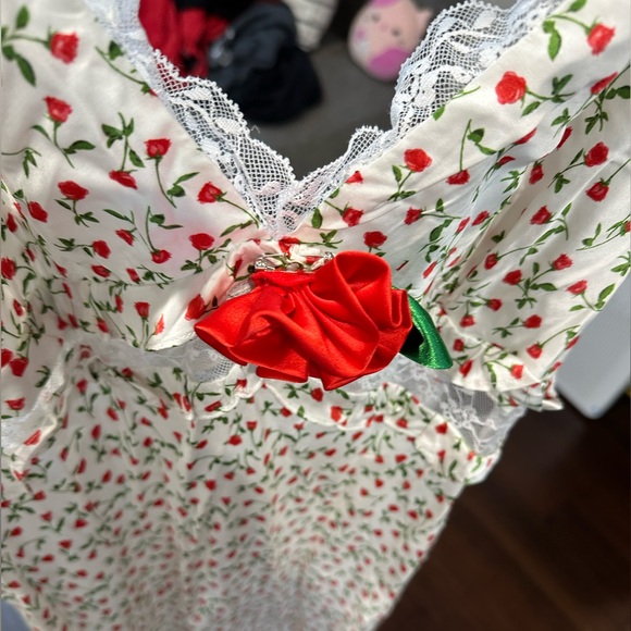 For Love and Lemons brand new white midi dress, never worn, size L - Picture 4 of 8